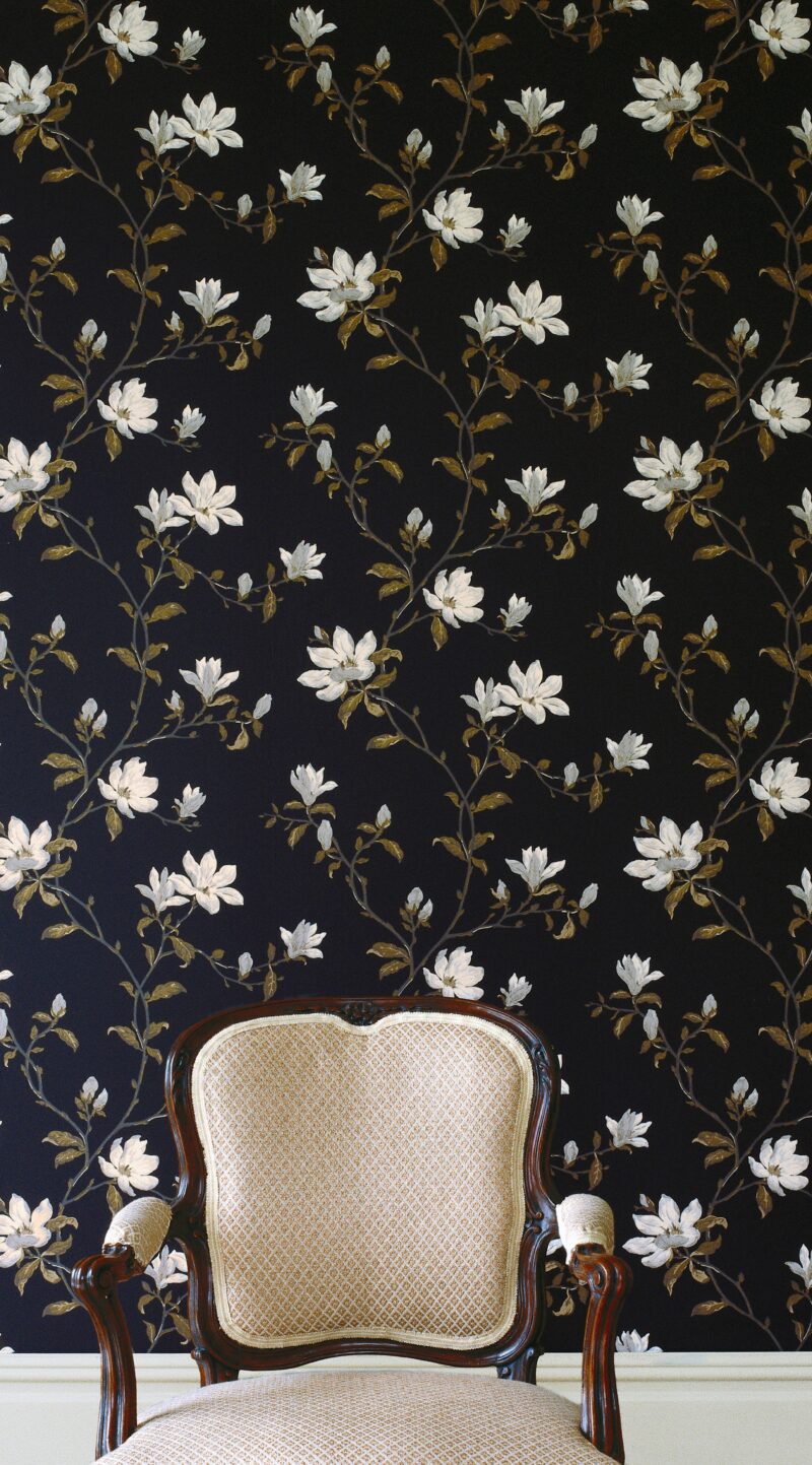美しい英国インテリア 花柄壁紙 Colefax Fowler Jardine Florals Wallpaper クロス壁紙 輸入壁紙 施工リフォームは 名古屋市のツカサディザインコマース